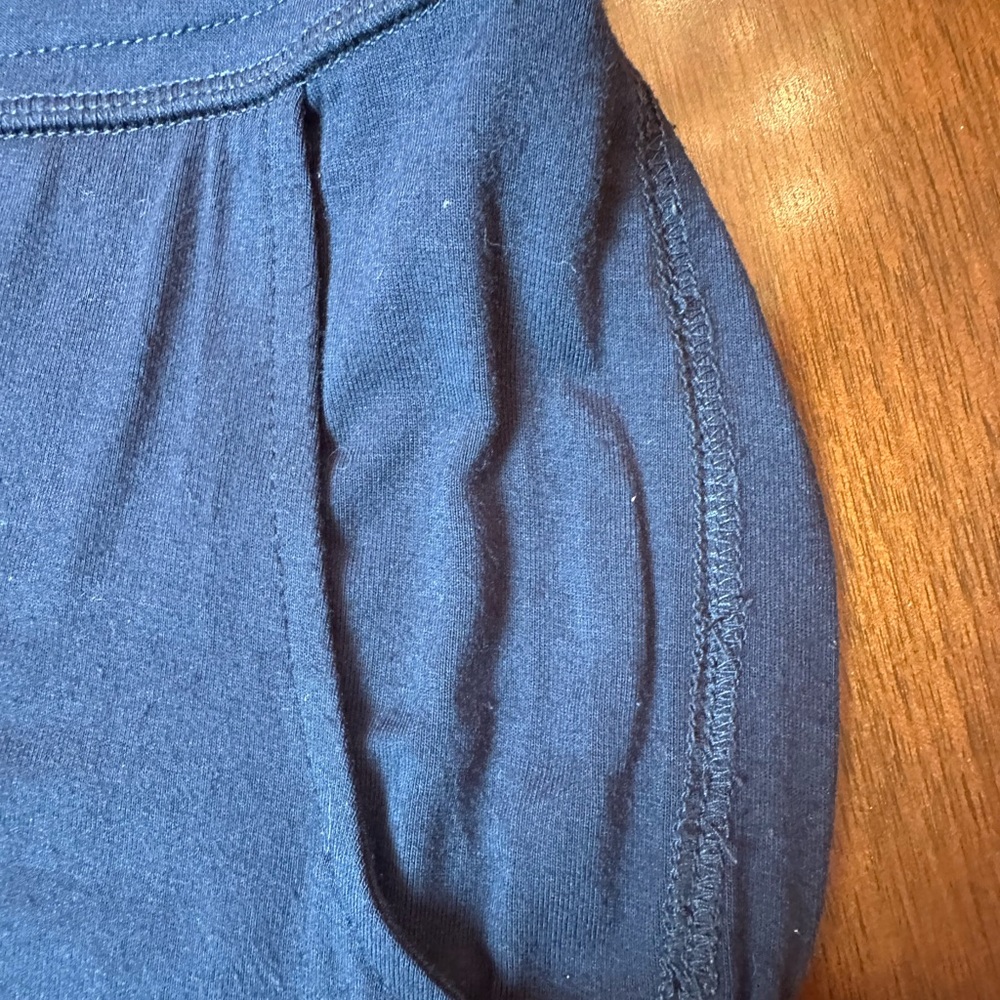 Emporio Armani Navy Blue Sequin Detail Romper | Size 4 - Picture 9 of 11